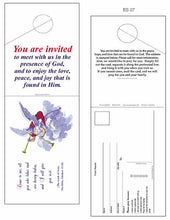 Load image into Gallery viewer, Church Outreach Door Hangers&quot;You are Invited!&quot; $.29 cents each