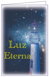 Folleto cristiano "La Luz Eterna"  $.03 c/u