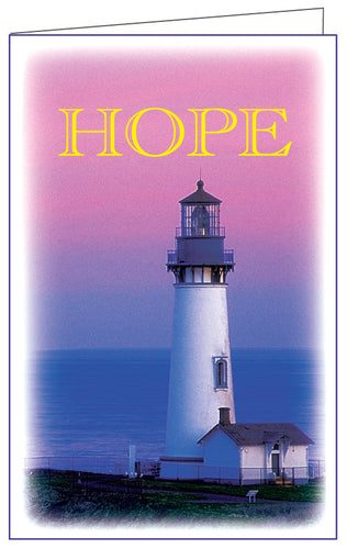 HOPE!   Gospel tracts 3 cents each. Package of 250 for $7.45