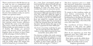 The Miraculous Kingdom Gospel tract