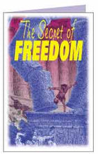 Load image into Gallery viewer, Christian tract &quot;The Secret of Freedom&quot; $.03 each